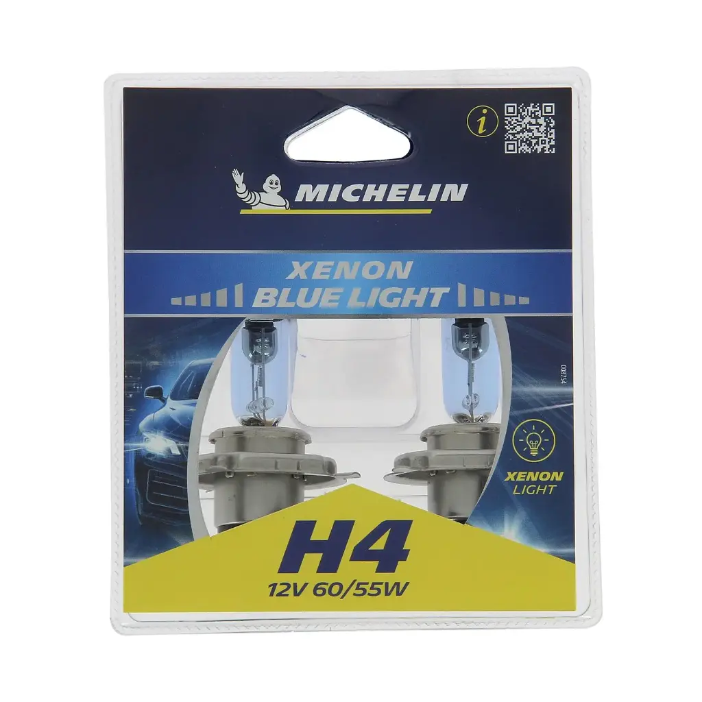 MICHELIN JUEGO 2 BOMBILLAS H4 XENON BLUE
