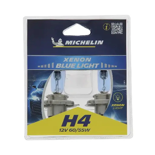 MICHELIN JUEGO 2 BOMBILLAS H4 XENON BLUE